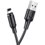 Кабель Borofone USB Cable to Lightning Amiable 1m Black (BX41): Тип USB-C - Lightning