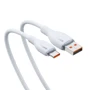 Кабель Baseus USB Cable to USB-C Pudding Series Fast Charging 100W 2m White (P10355703221-01): Довжина 2 м