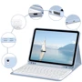 Аксессуар для iPad BeCover Case Smart Keyboard Light Blue for iPad 10.2 2019-2021/iPad Air 2019/Pro 10.5 (711136): Особенности Приятен на ощупь, Удобно держать в руке, трансформируется в подставку, Стильный дизайн, отделение для стилуса