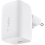 Зарядное устройство Belkin USB-C Wall Charger Home GAN 60W White (WCH002VFWH)