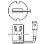 Галогенная автолампа Bosch H3 Pure Light Standart 12V 55W (1987301006) фото 2