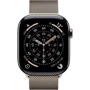 Apple Watch Series 11 GPS + Cellular 46mm Natural Titanium Case with Natural Milanese Loop - S/M (MFCY4)