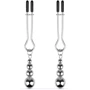 Зажимы для сосков Bedroom Fantasies: Nipple Clamps with Beaded Chain - Silver