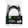 Vinga USB 2.0 AM/BM Black 5m (VCPUSBAMBM5BK)
