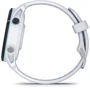 Смарт-часы Garmin Forerunner 255S Music Whitestone (010-02641-23/33): Цвет ремешка белый
