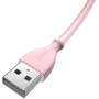 Кабель T-PHOX USB Cable to microUSB Kitty 1m Pink (T-M817 Pink): Довжина 1 м