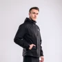 Куртка Peak F283131-BLA 50 чорна демісезон з капюшоном: Довжина рукава Довгий