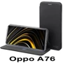 Чехол для телефонов BeCover Book Exclusive Black for Oppo A76 (707920): Пленка в комплекте нет
