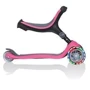 Самокат Globber серии Go up foldable plus розовый, колеса с подсветкой, 20/50кг, 1+ 3 колеса фото 10
