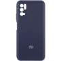 Чехол для телефонов Mobile Case Silicone Cover Shield Camera Midnight Blue for Xiaomi Redmi Note 10 5G / Poco M3 Pro / Poco M3 Pro 5G