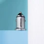 Зарядное устройство Proove Car Charger USB-C+USB Viraty 45W Silver: Тип автомобильное
