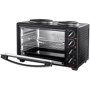 Электродуховка настольная ECG ET 32303 Black: Размеры 50,6х36,5х31,5 см