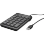 Клавіатура Trust Xalas USB numeric keypad (22221): інтерфейс підключення USB