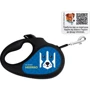 Поводок-рулетка WAUDOG R-leash рисунок Патрон M для собак весом до 25 кг 5 м светоотражающая лента черный (382-4025): Тип шнура Лента