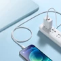 Кабель Baseus Cable USB-C to Lightning Dynamic 20W 1m Blue (CALD000003) фото 3