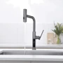 Смеситель для кухни Lefton Waterfall & Pull-Out Kitchen Faucet with Temperature Display-KF2209 Grey: Вес, кг 2.5