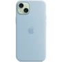 Чехол для iPhone Apple Silicone Case with MagSafe Light Blue (MWNH3) for iPhone 15 Plus: Тип чехла накладка на заднюю часть
