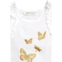 Майка H&M 5131266 98-104 см белая: Пол Девочка