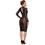 Платье Noir Handmade F182 Classic dress made of elastic tulle Вlack, S