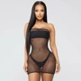 Пеньюар-сетка NDS 1008 Вlack One Size (23656)