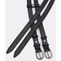 Женский ремень Borsa Leather черный (100gen1new2bl-black): Пол Женский