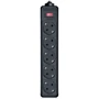 Сетевой фильтр REAL-EL RS-PROTECT 3m, black (EL122300011)