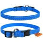 Ошейник Dog Extreme нейлоновый 15 мм 23-35 см голубой (01572)