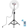 Кольцевая USB RGBW LED лампа Puluz PKT3043 10" со штативом (PKT3043)