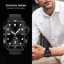 Аксессуар для Watch Rubber TPU Strap with Stainless Stell Case Black (FLS181108) for Apple Watch 44/45/49mm Ultra фото 7