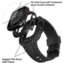 Аксессуар для Watch TPU Strap with Case Black (FLS181119) for Apple Watch 44/45/49mm Ultra фото 7