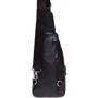 Мужская сумка-слинг Borsa Leather коричневая (K16603-brown): Пол Мужской