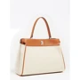 Женская сумка тоут Guess Uptown Chic Lrg Trnlck Satchel коньячная (HWHG7301060-COG): Пол Женский