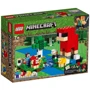 Конструктор LEGO MINECRAFT Шерстяная ферма 260 деталей (21153): Рекомендуемый возраст от 7 до 12 лет