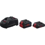 Набір Bosch 1 x ProCORE18V 4.0Ah + 1 x ProCORE18V 5.5Ah + Зарядний пристрій GAL 1880 CV (1600A0214A): Тип Комплект (зарядное устройство + аккумулятор)