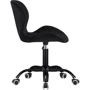 Крісло GT Racer B-30 Velvet Black: Матеріал оббивки Ткань