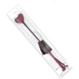 Шлепалка Liebe Seele Wine Red Riding Crop with Heart-Shape Tip