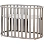 Кроватка детская Twins Cozy овальне 160х60 9800-TC-160-10, серый