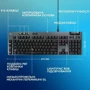 Клавиатура Logitech G915 X Wired Black (920-012942): Дополнительно украинская раскладка, подсветка клавиш