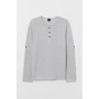 Лонгслів H & M 6091469 S сірий