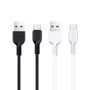 Кабель Hoco USB Cable to USB-C X13 2A 1m White: Длина 1 м