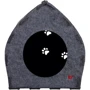 Домик-лежак для кота или собаки Red Point "Pet House" войлок серый 470х430х430мм (АХ.01.В.11.00.216) фото 9