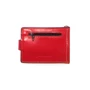 Женский зажим для денег DNK Leather красный (DNK Euro Clamp col.H): Пол Женский