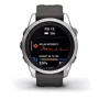 Смарт-часы Garmin Fenix 7S Pro Solar Silver with Graphite Band (010-02776-01): Дисплей 1.3 " (260х260)