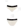 Трусики с широкой резинкой и кружевом Passion PS001 PANTIES ecru, size L