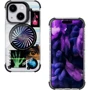 Чехол для iPhone LAUT POP COSMIC MagSafe 3D Pop Art (L_IP23A_POP_CO) for iPhone 15