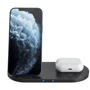 Зарядное устройство Canyon Wireless Charger WS-202 2in1 QI 15W Black (CNS-WCS202B) for iPhone and Apple AirPods: Особенности Lightning