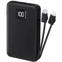 Внешний аккумулятор WIWU Power Bank 10000mAh Magnetic Wireless with Cable USB-C + Lightning Black (JC-15): Встроенный кабель Apple Lightning / USB Type-C