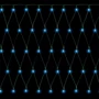 Гирлянда Сетка, цвет голубой, 100 LED, 1x1 м