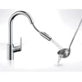 Hansgrohe Focus 31815000 змішувач для кухні з висувним виливом