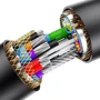Кабель Baseus USB Cable to USB F AirJoy Series Extension 1m Cluster Black (B00631103111-00) фото 5